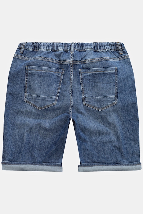 JP1880 Jeansbermuda, Lightweight, Schlupfbund, Modern Straight Fit, bis 8 XL