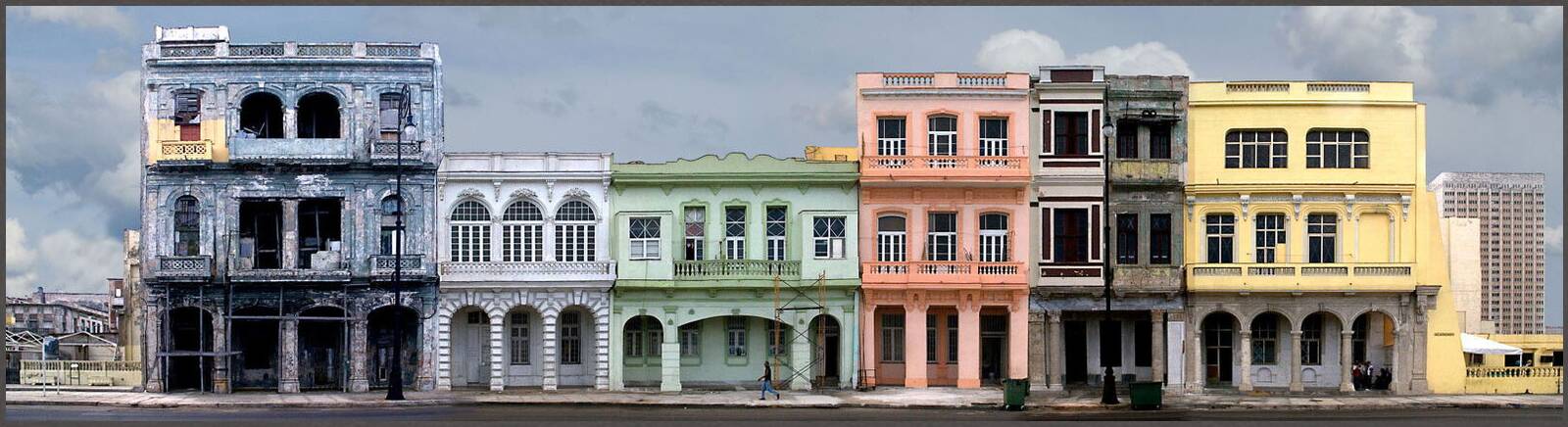 Havana, El Malecon #8 by Larry Yust - Limited Edition. Edition of: 150. Signed.