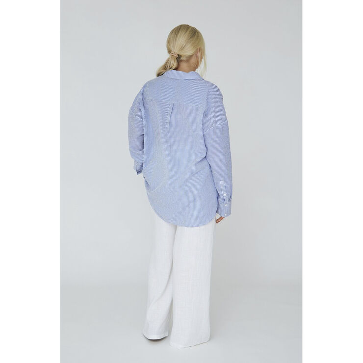 A-VIEW Sonja shirt Navy/white