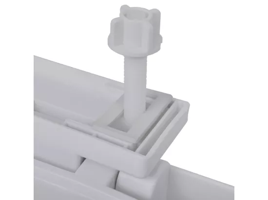 Siège de toilette abattant blanche 48 x 35 x 35 cm 02_0002890