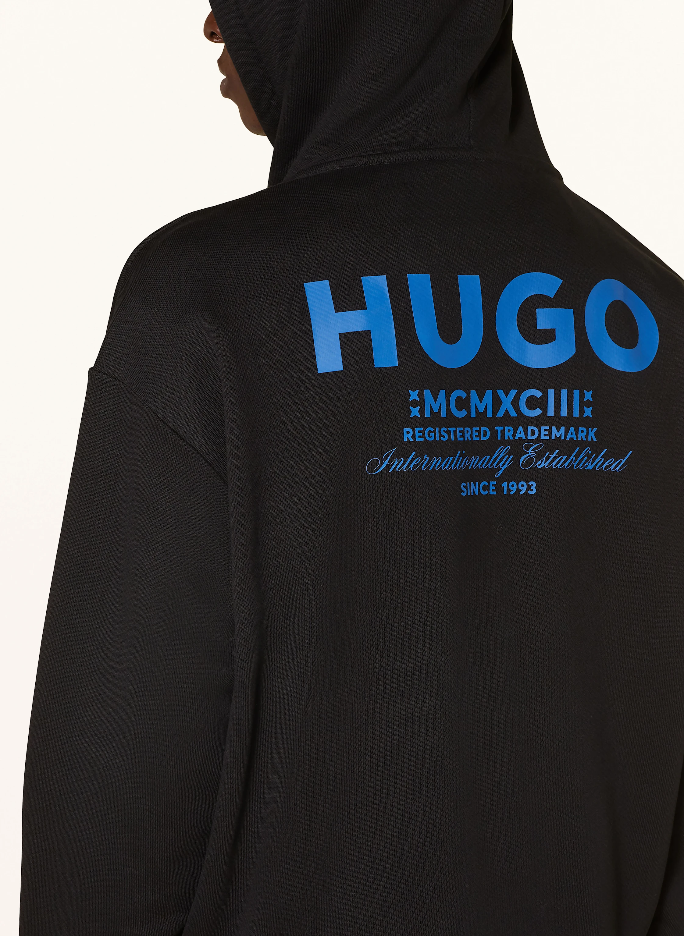HUGO BLUE Oversized-Sweatjacke NARDIMEZ