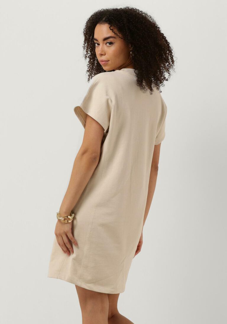 ANOTHER LABEL zand another label mini jurk yasmina dress