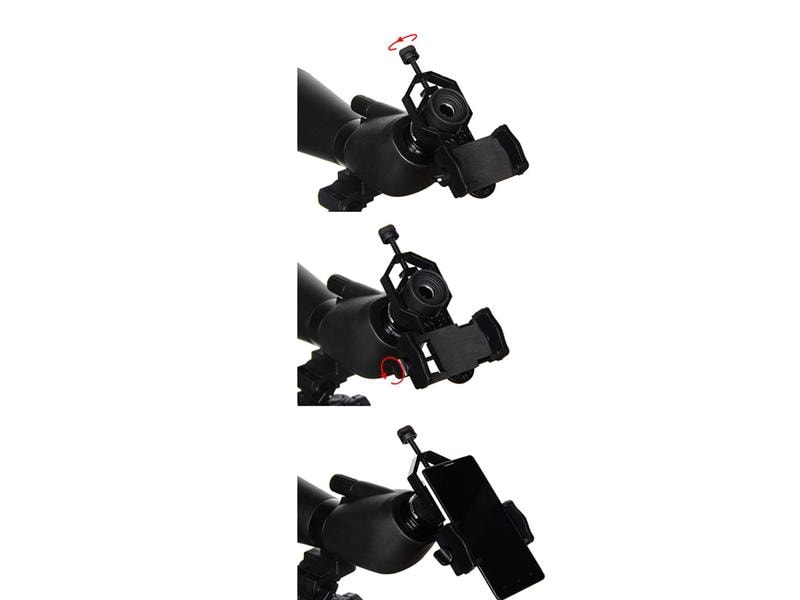 Puluz Adapter Universal Digiscoping Universelle Digiscoping-Adapter für Spektive, Ferngläser, Monokulare, Teleskope, Mikroskope, Visiere, Nachtsichtgeräte, etc.