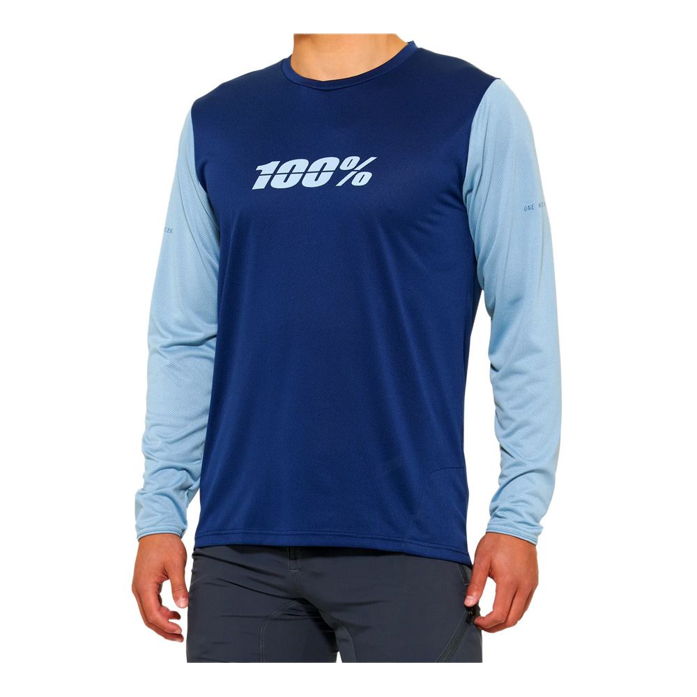 100 percent RIDECAMP - Maillot Homme bleu