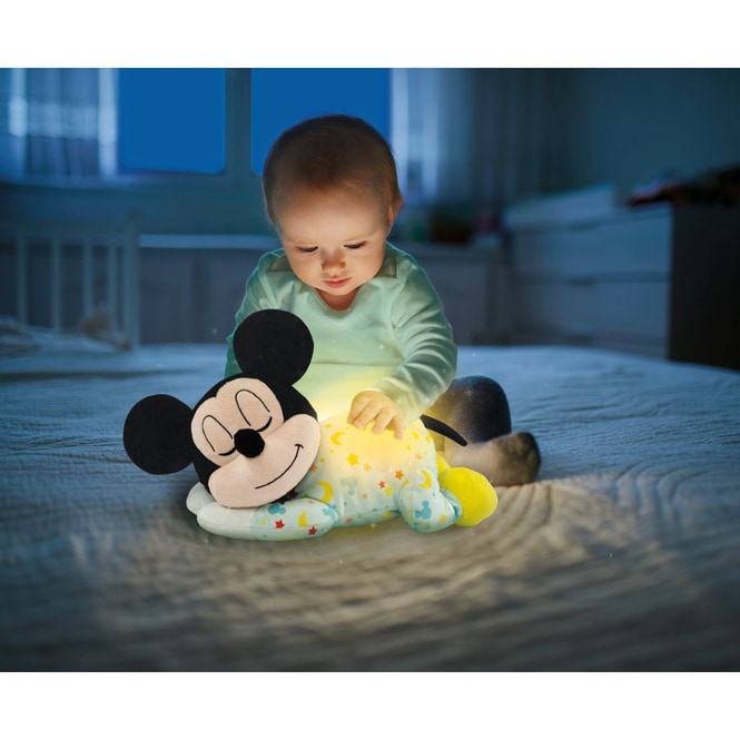 Disney - Baby Mickey - Schlafende Plüschfigur Mickey