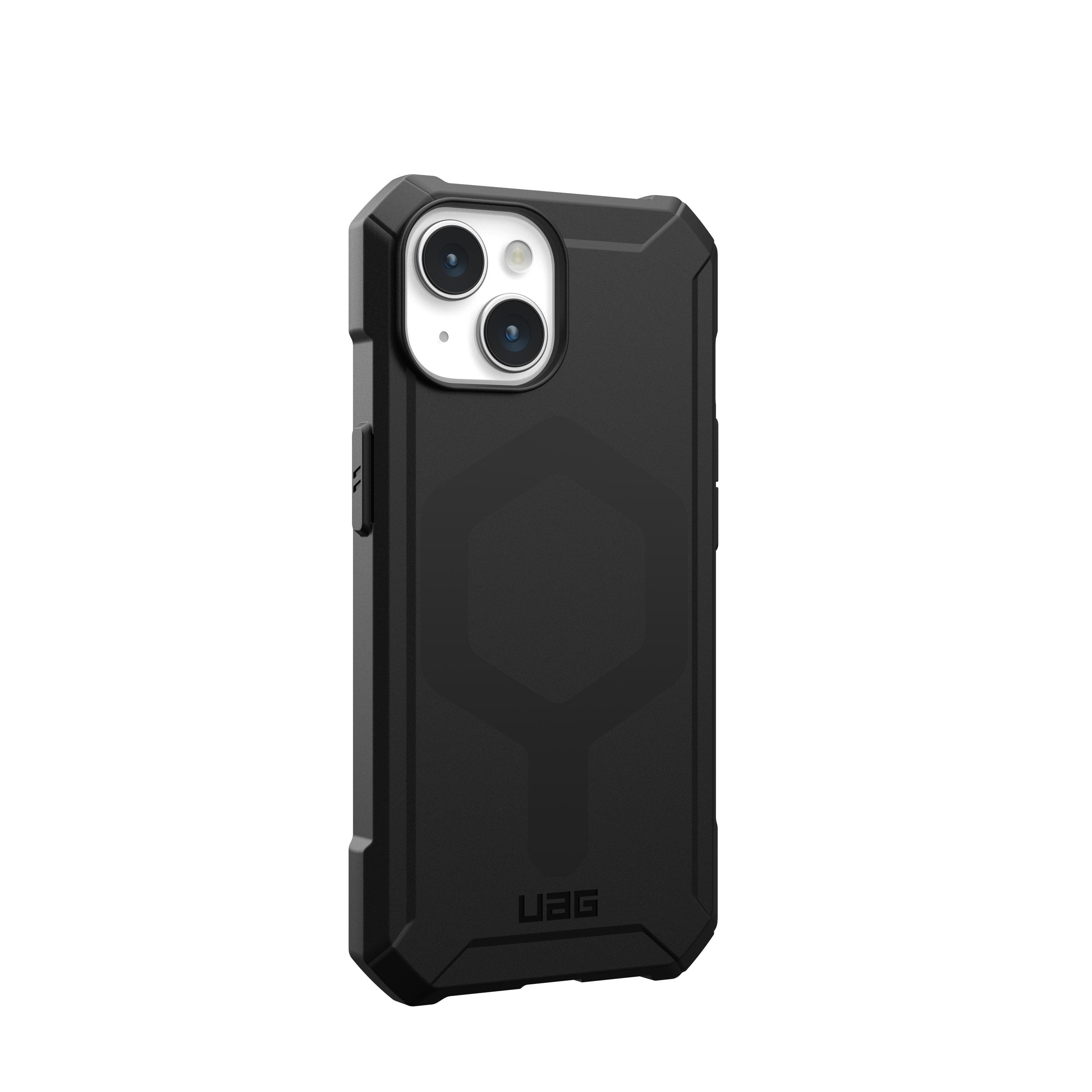 iPhone 15 MagSafe Schutzhülle Essential Armor (114288114040) - Schwarz