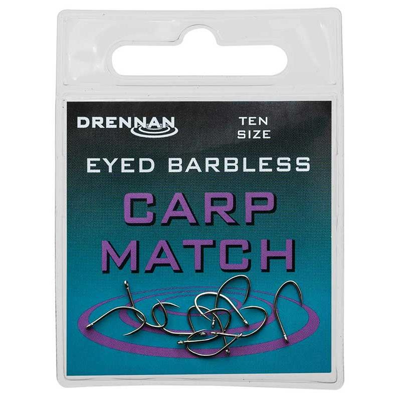 Hameçon Drennan Eyed B'less Carp Match