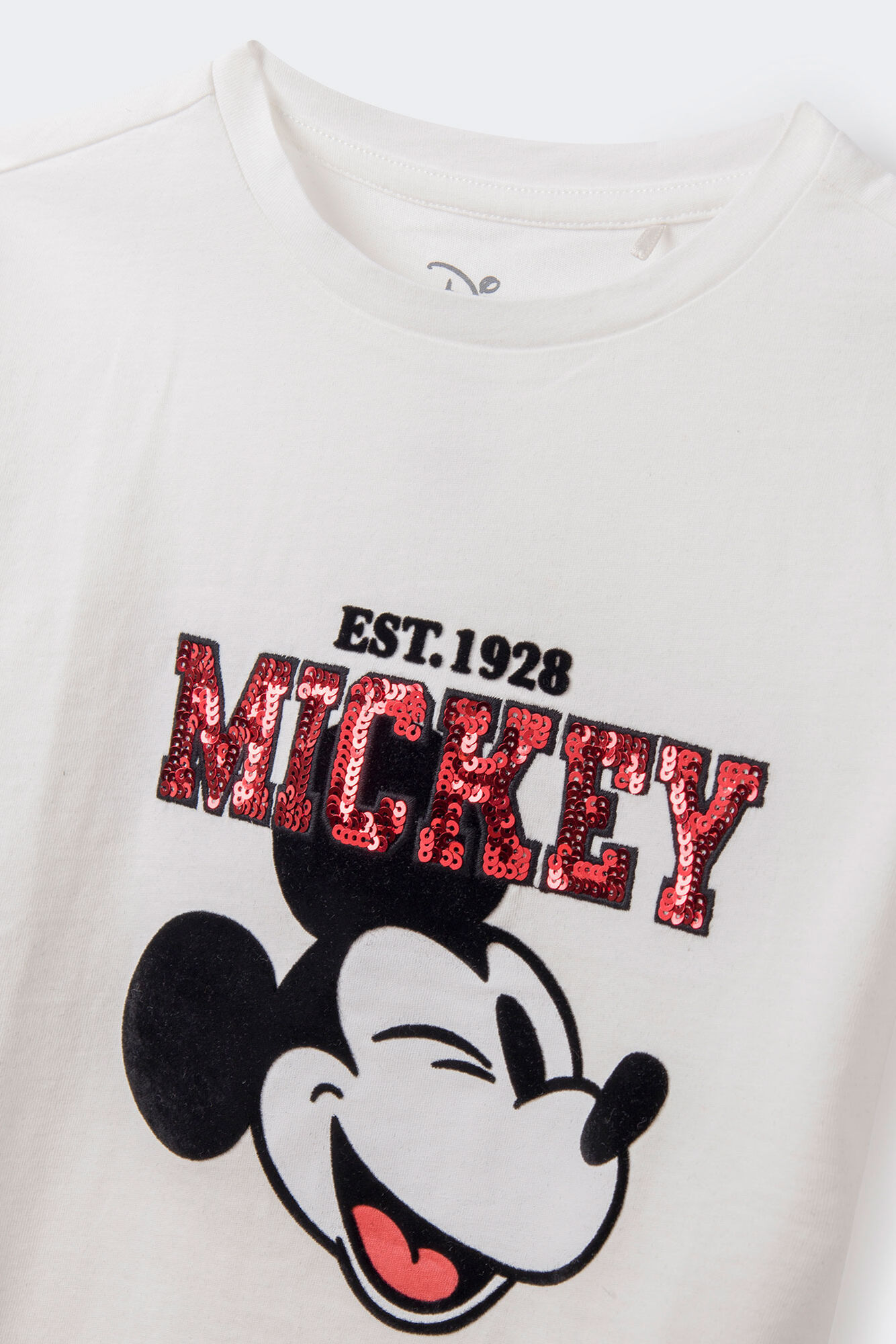 Camiseta do Mickey Mouse para meninas