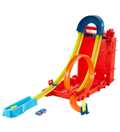 Hot Wheels Bilbane - Track Builder Fuel Can Stunt Box