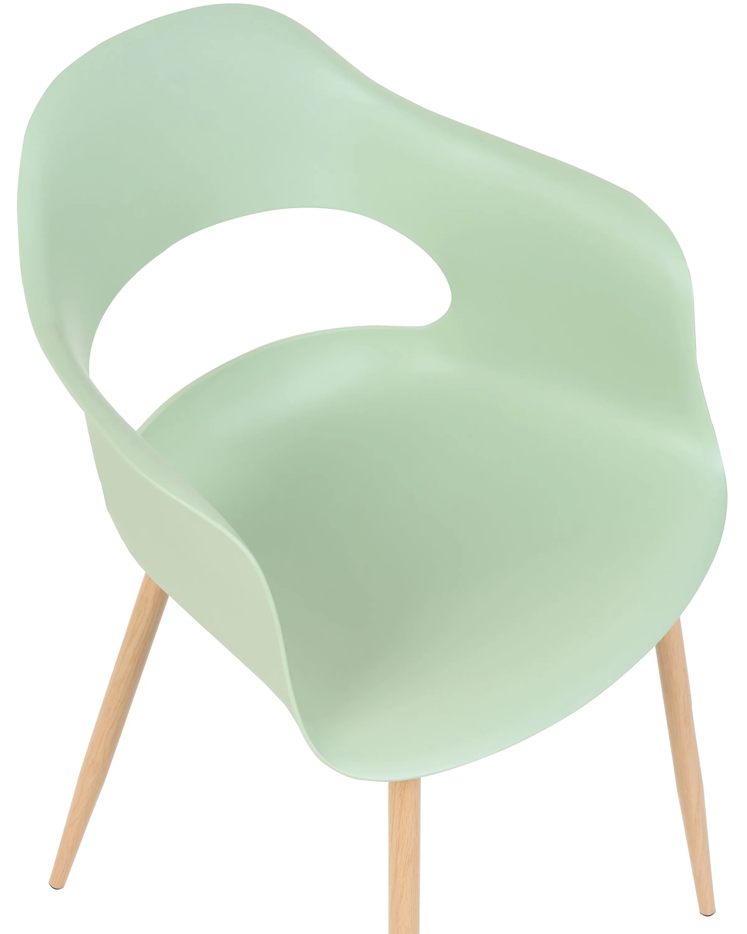Set van 2 eetkamerstoelen UTICA Lichtgroen