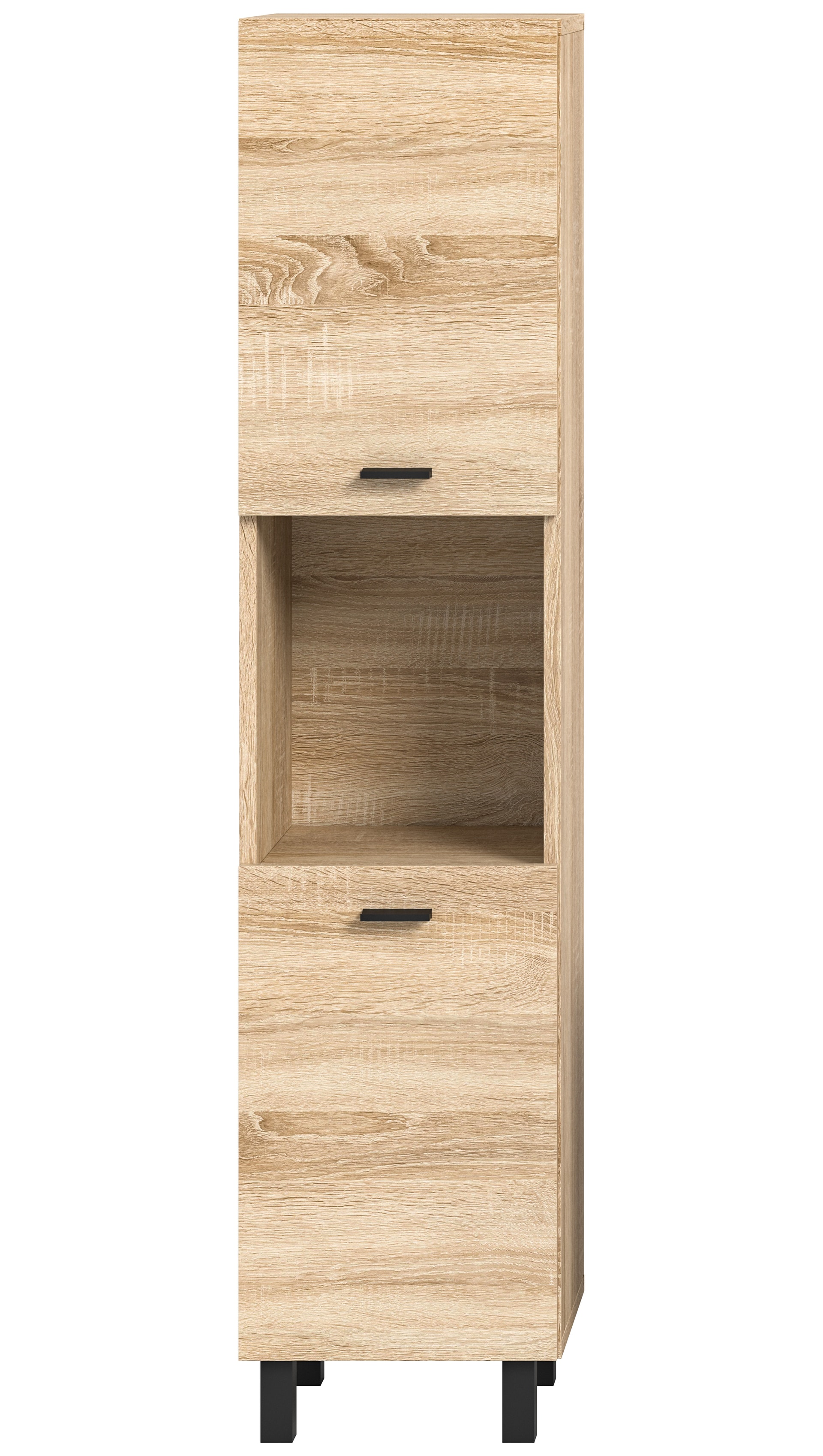 Bad-Midischrank BOSTON braun 125cm