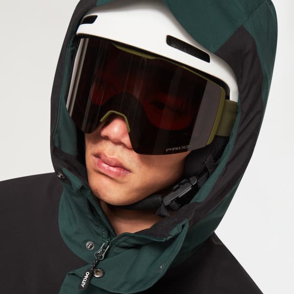 Veste de ski OAKLEY TNP TBT INSULATED JKT HUNTER GREEN BLACKOUT