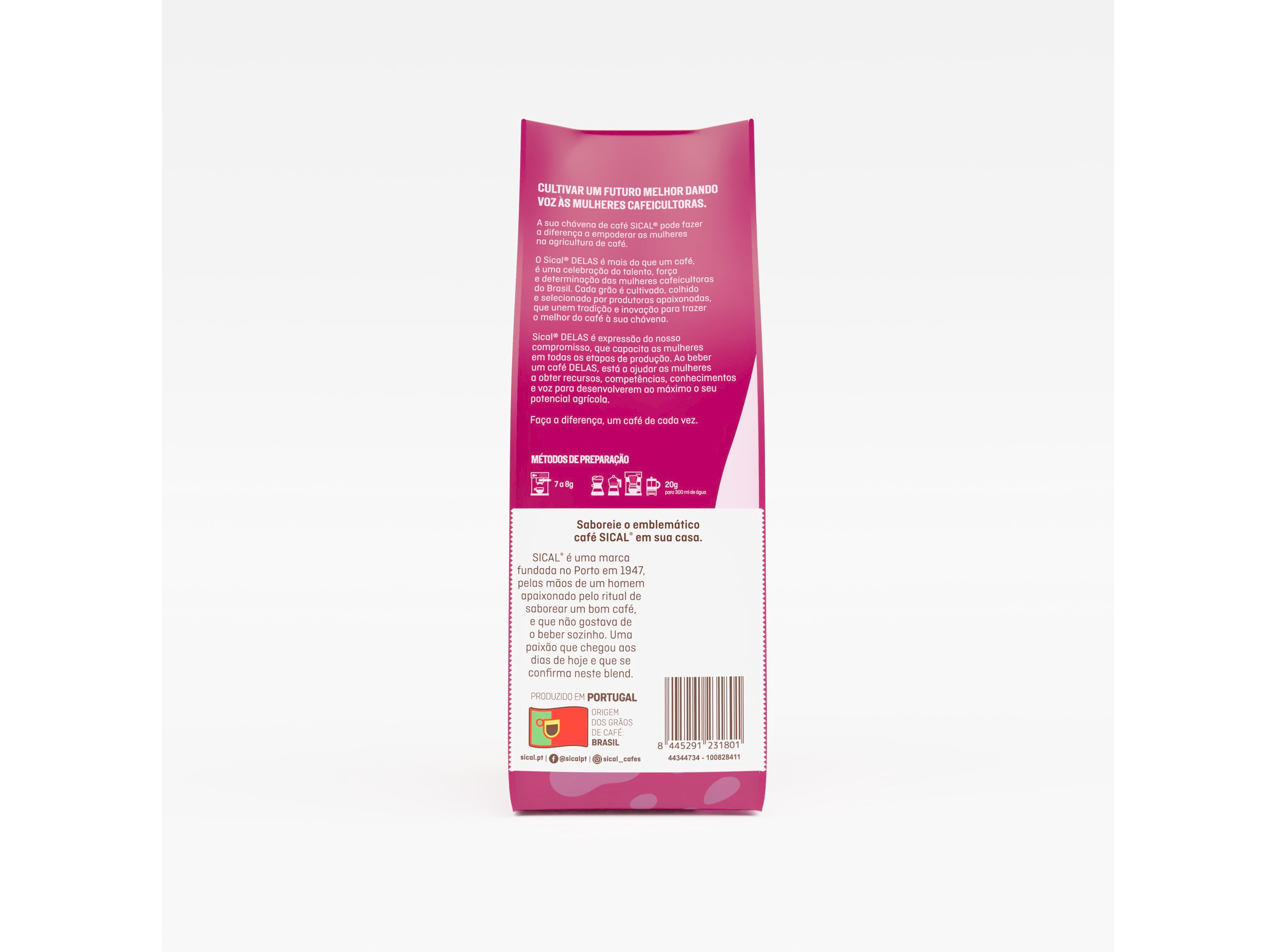 CAFÉ MOÍDO SICAL EDIÇÃO LIMITADA CAFE DELAS 220G