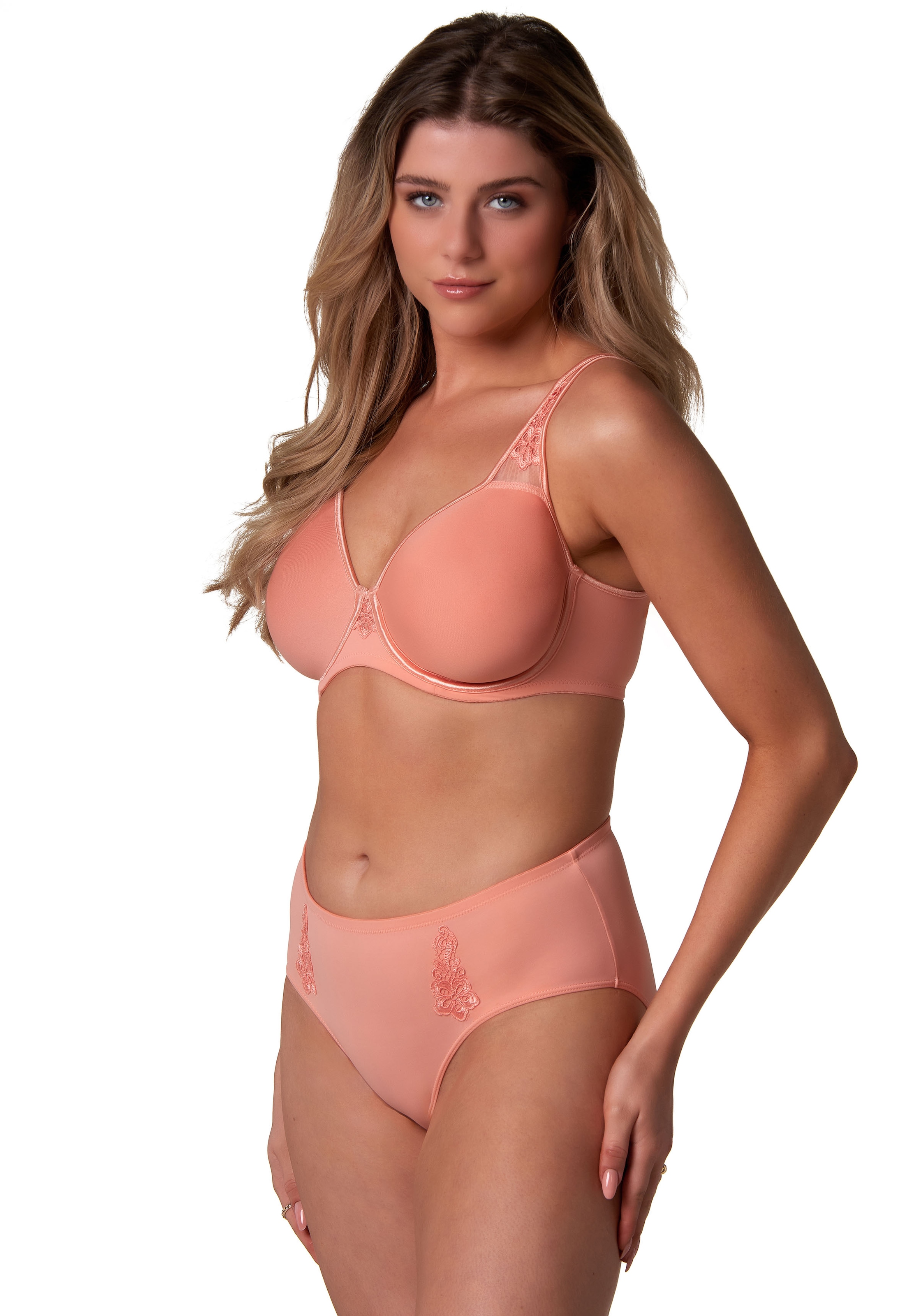 Elbrina Slip »Micro/lace«, mit Schleife, mit Stickerei, weich, atmungsaktiv, feminin, elastisch