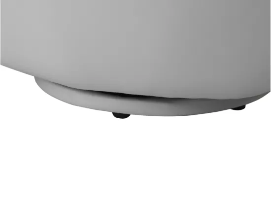Fauteuil main pivotant CATCHY en simili - Blanc