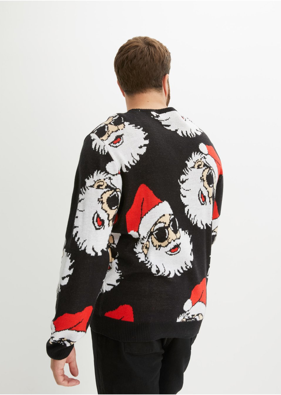 Pull avec motif de Noël