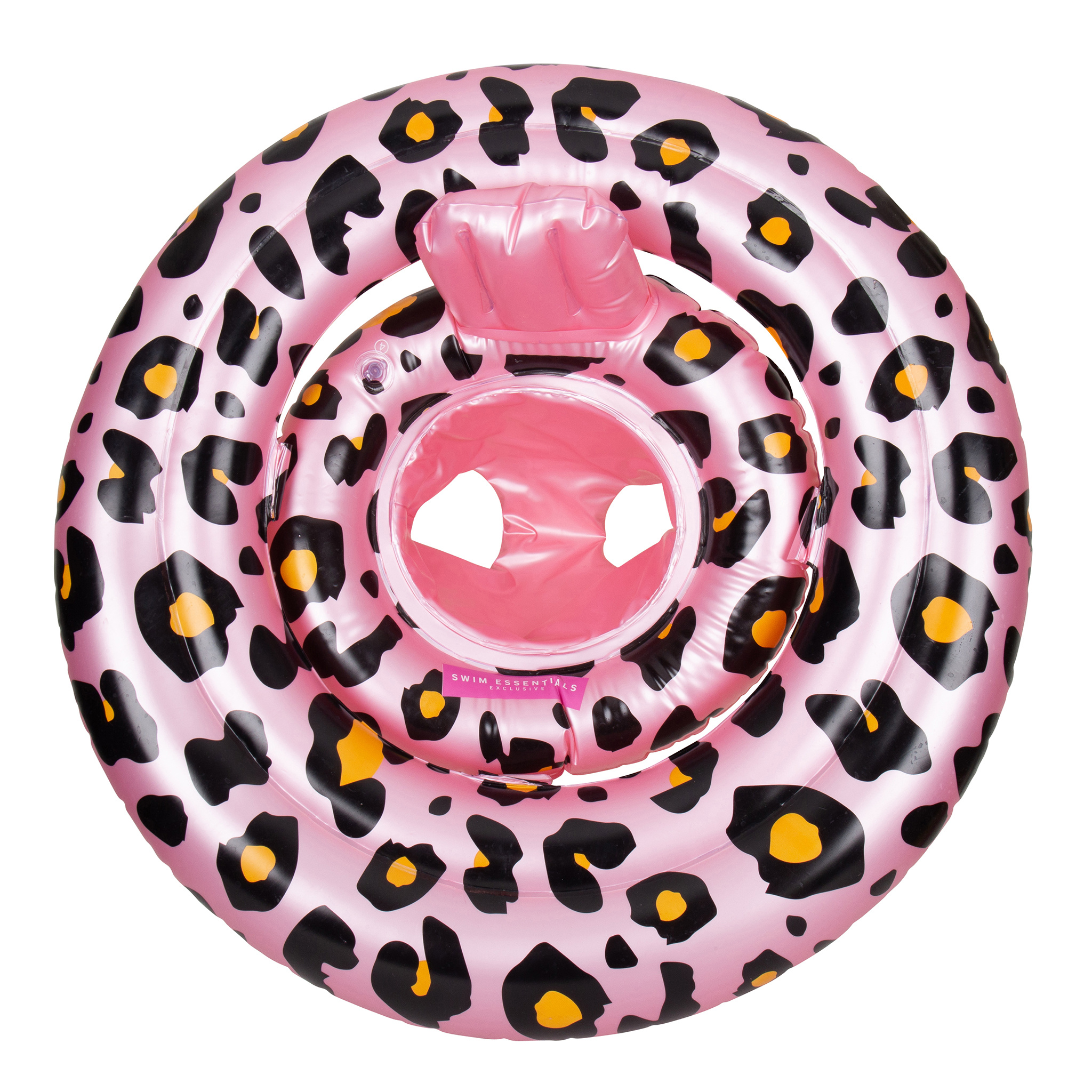 Swim Essentials Baby float Panterprint Rose