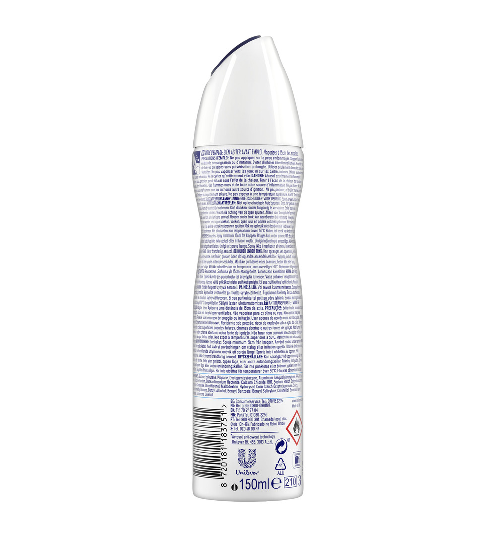 Rexona Deodorant spray cotton dry (150 ml)