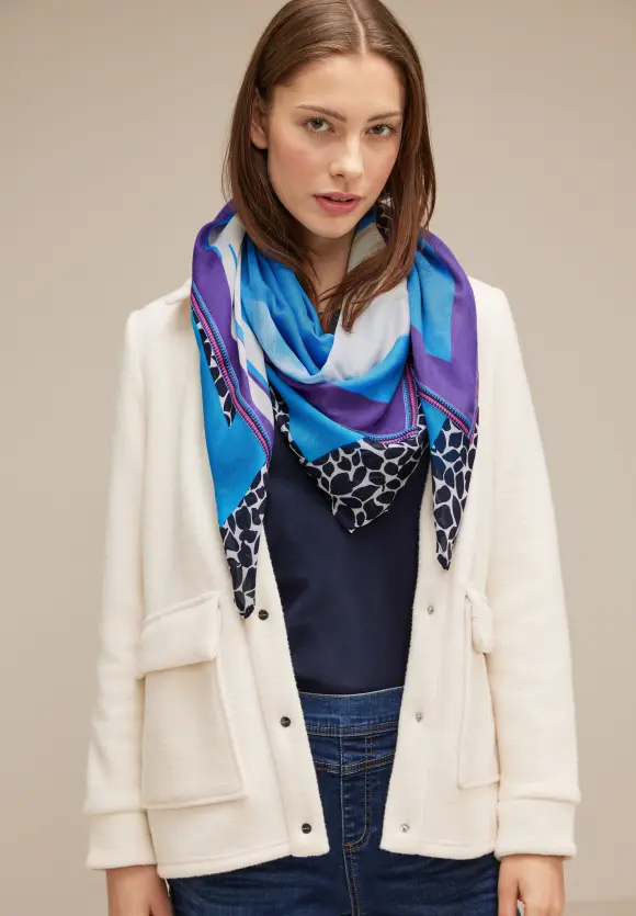 Halstuch mit Wording - multicolor