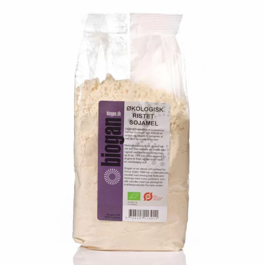 Biogan Sojamel ristet Ø - 500 g