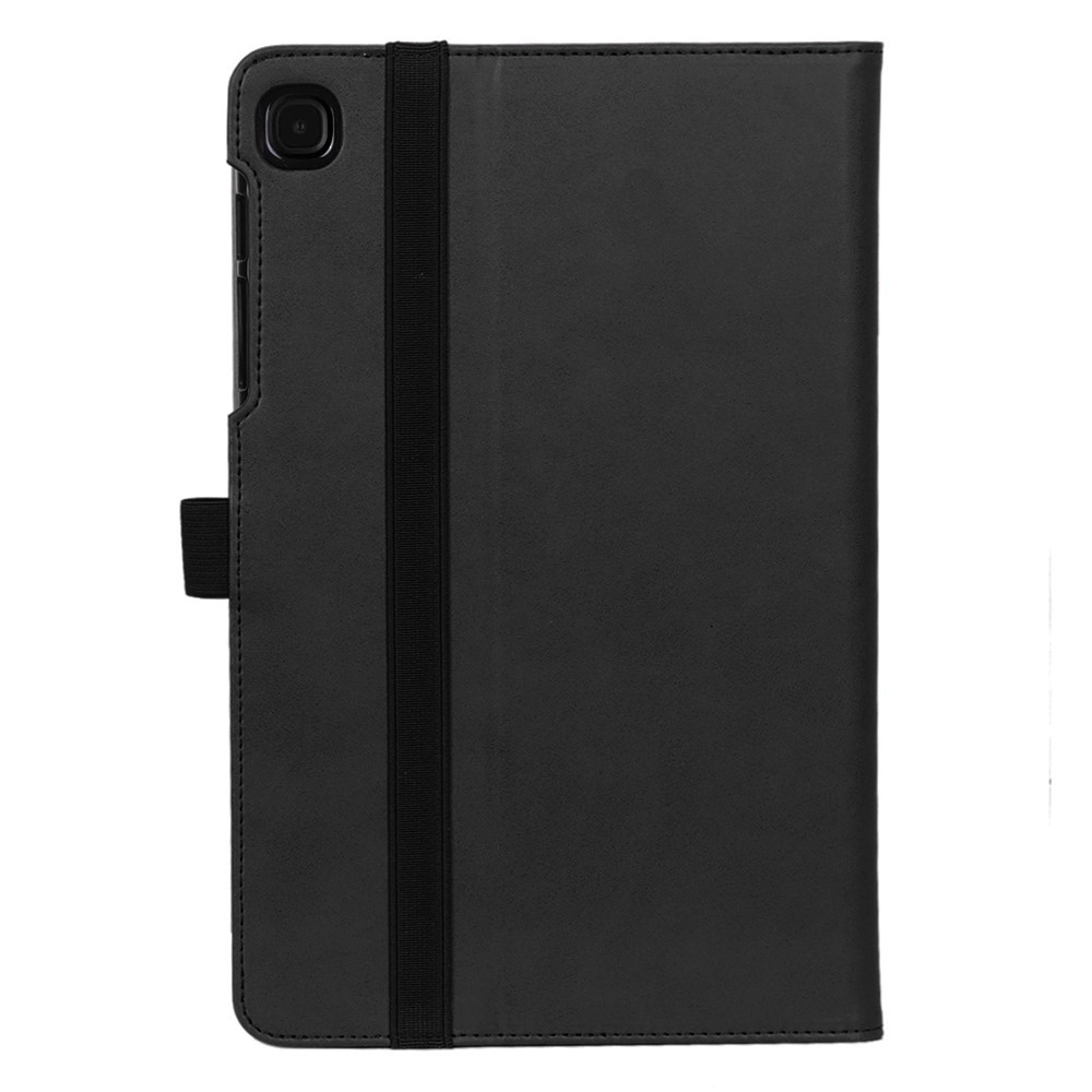 Samsung Galaxy Tab S6 Lite (2024/2022/2020) Leder Tasche Flip Cover mit Handschlaufe - Schwarz