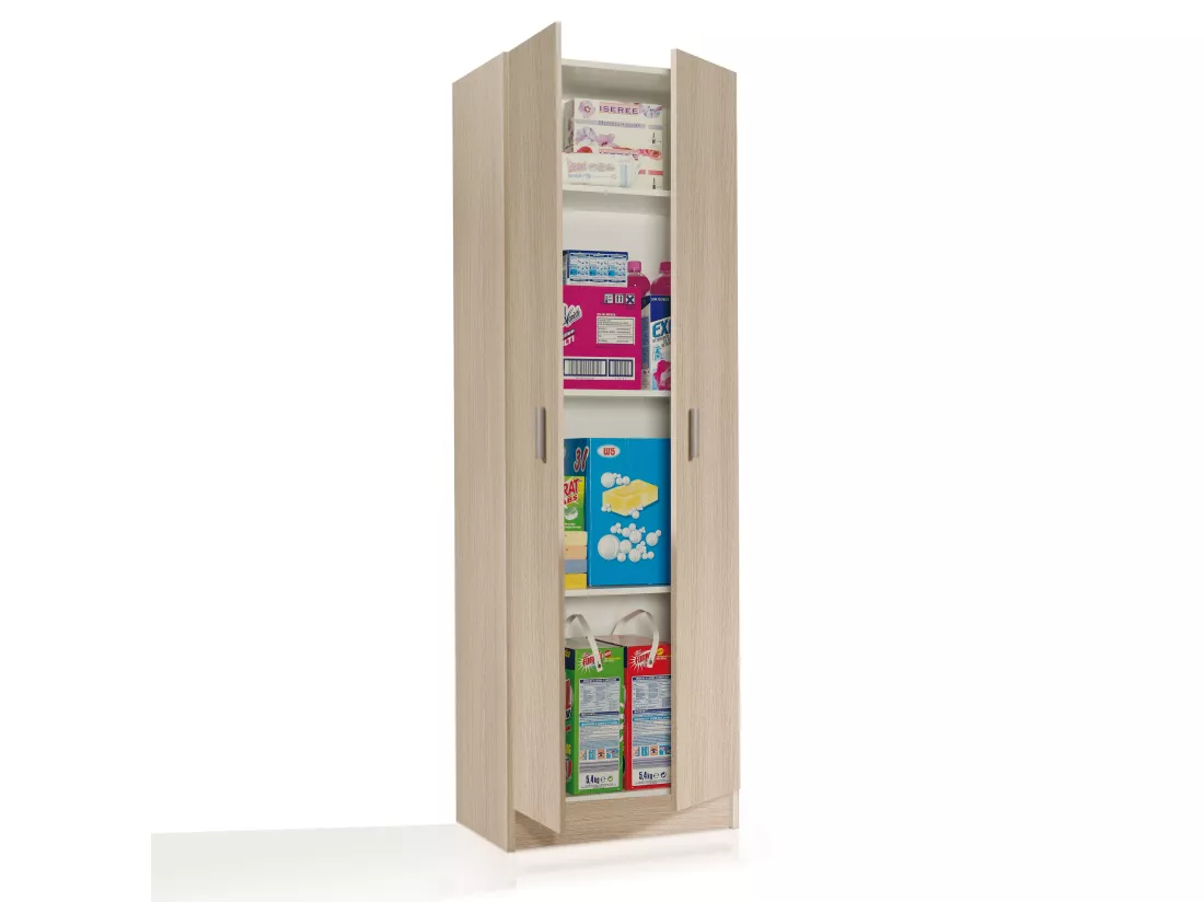 Armoire polyvalente 2 portes - Chêne
