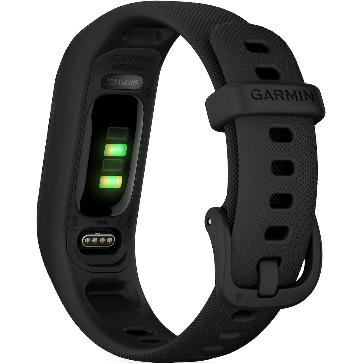 Garmin Vivosmart 5 aktivitetsarmbånd L (sort)