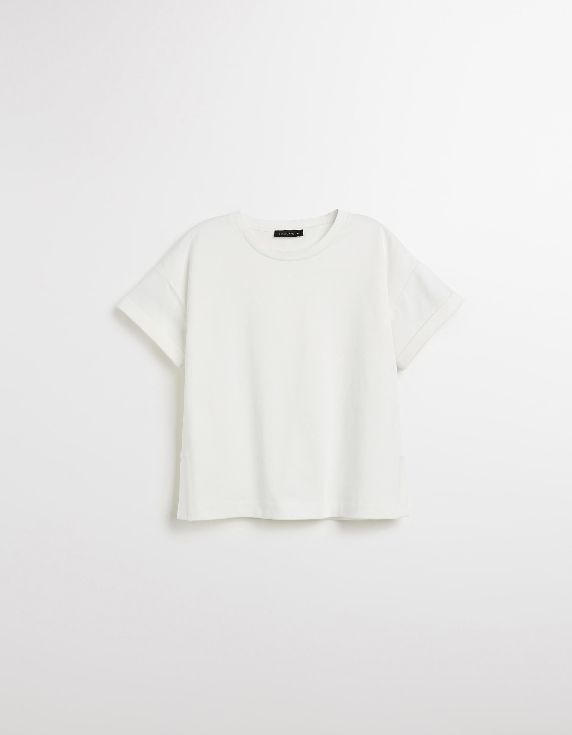 T-shirt, Mulher, Branco