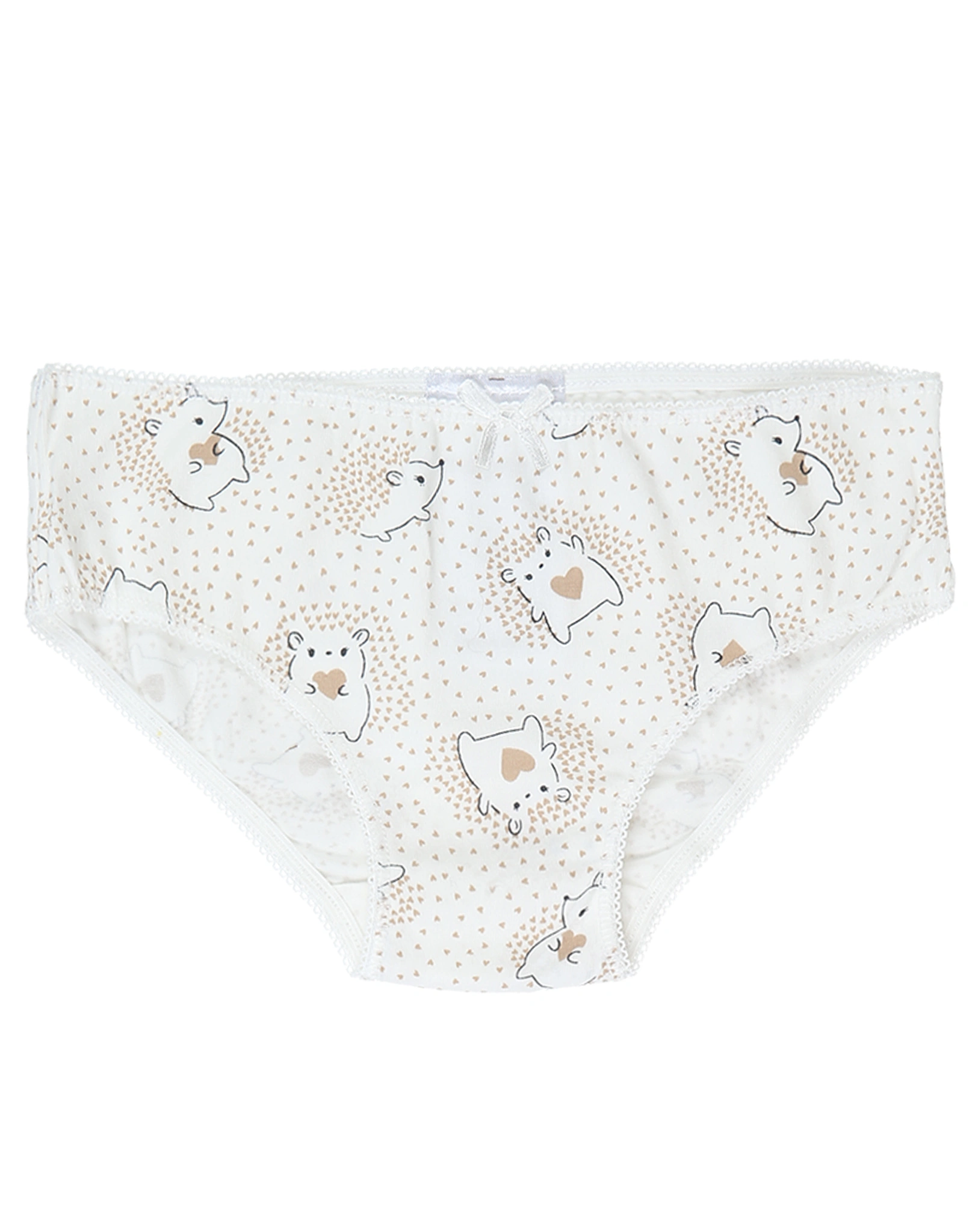 Slip CUTE 4er Pack in weiß