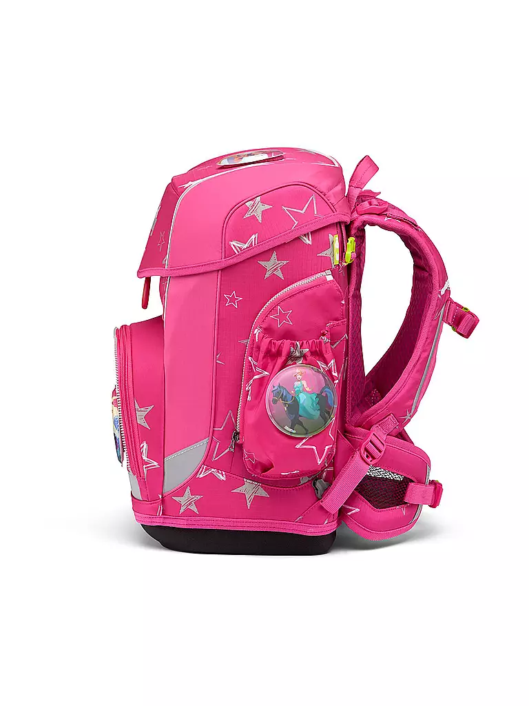 ERGOBAG Schultaschen Set 5-tlg. Cubo Light - SternzauBär pink