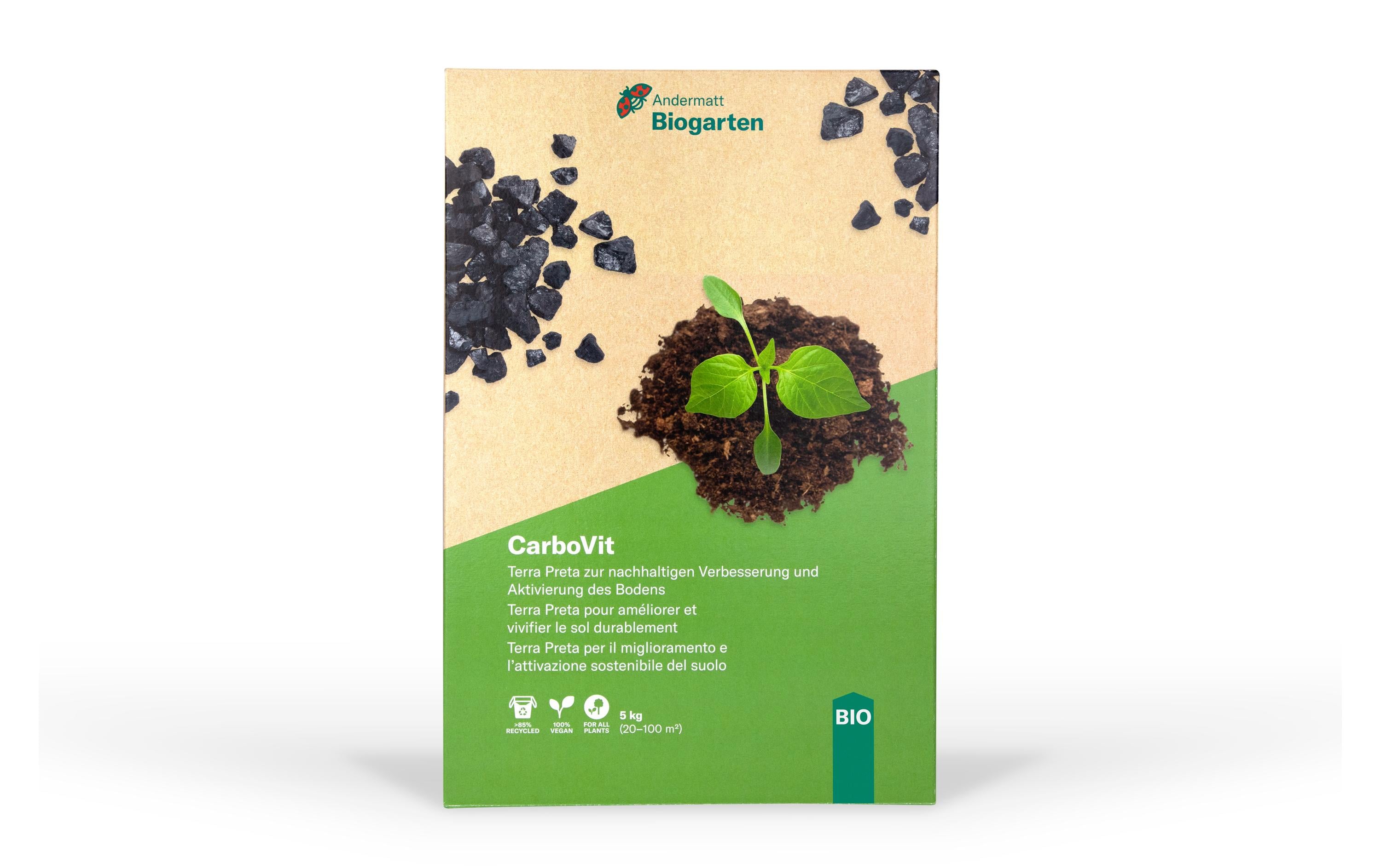 Dünger BIO CarboVit, 5 kgZur nachhaltigen Verbesserung und Aktivierung der Erde