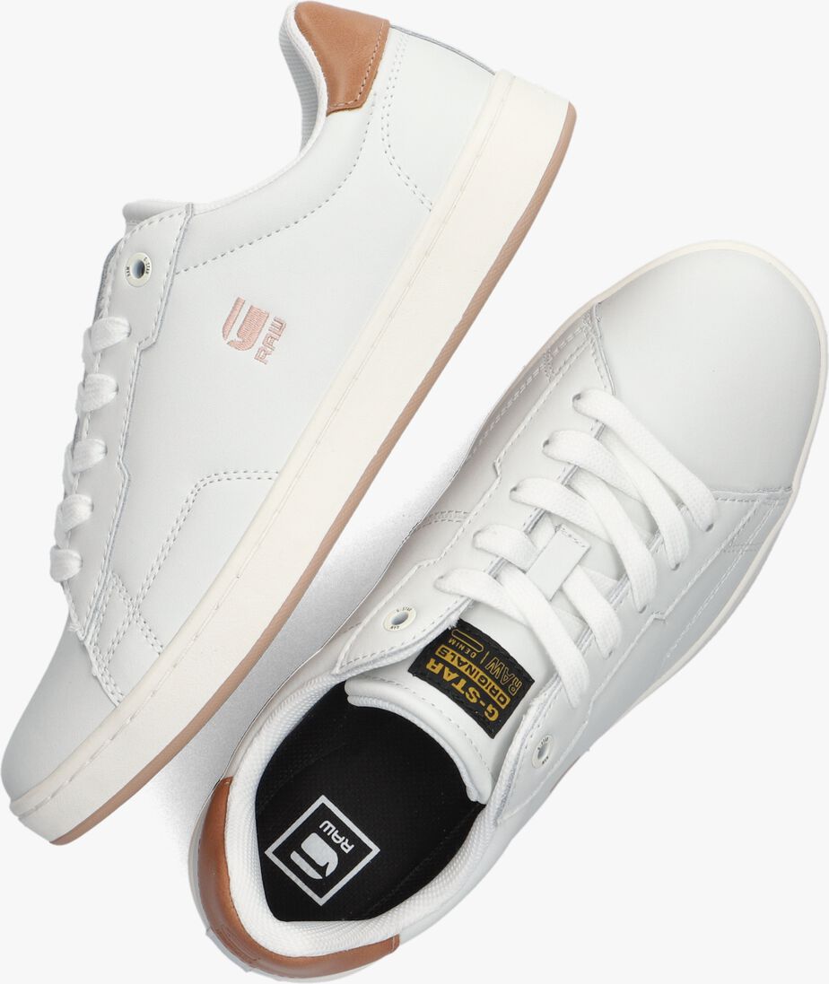 G-STAR RAW witte g-star raw lage sneakers cadet w