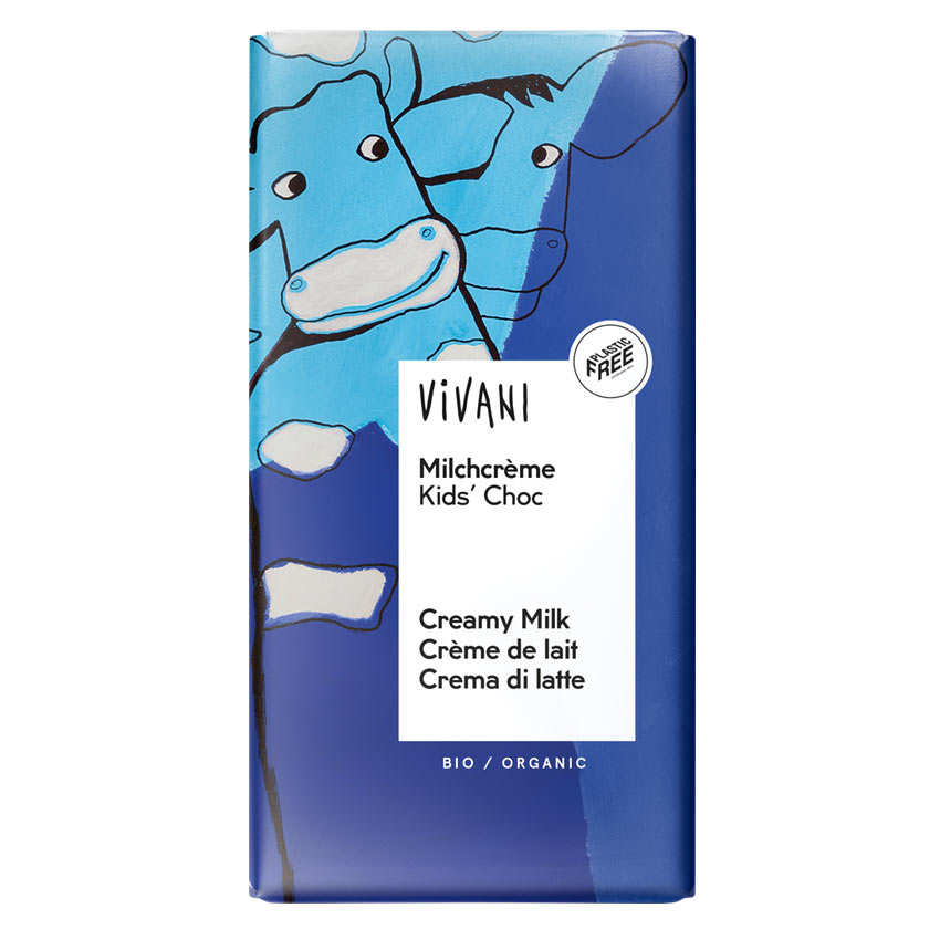 Kid's Choc - Chocolat bio à la crème de lait pour enfants (et grands)- Vivani
