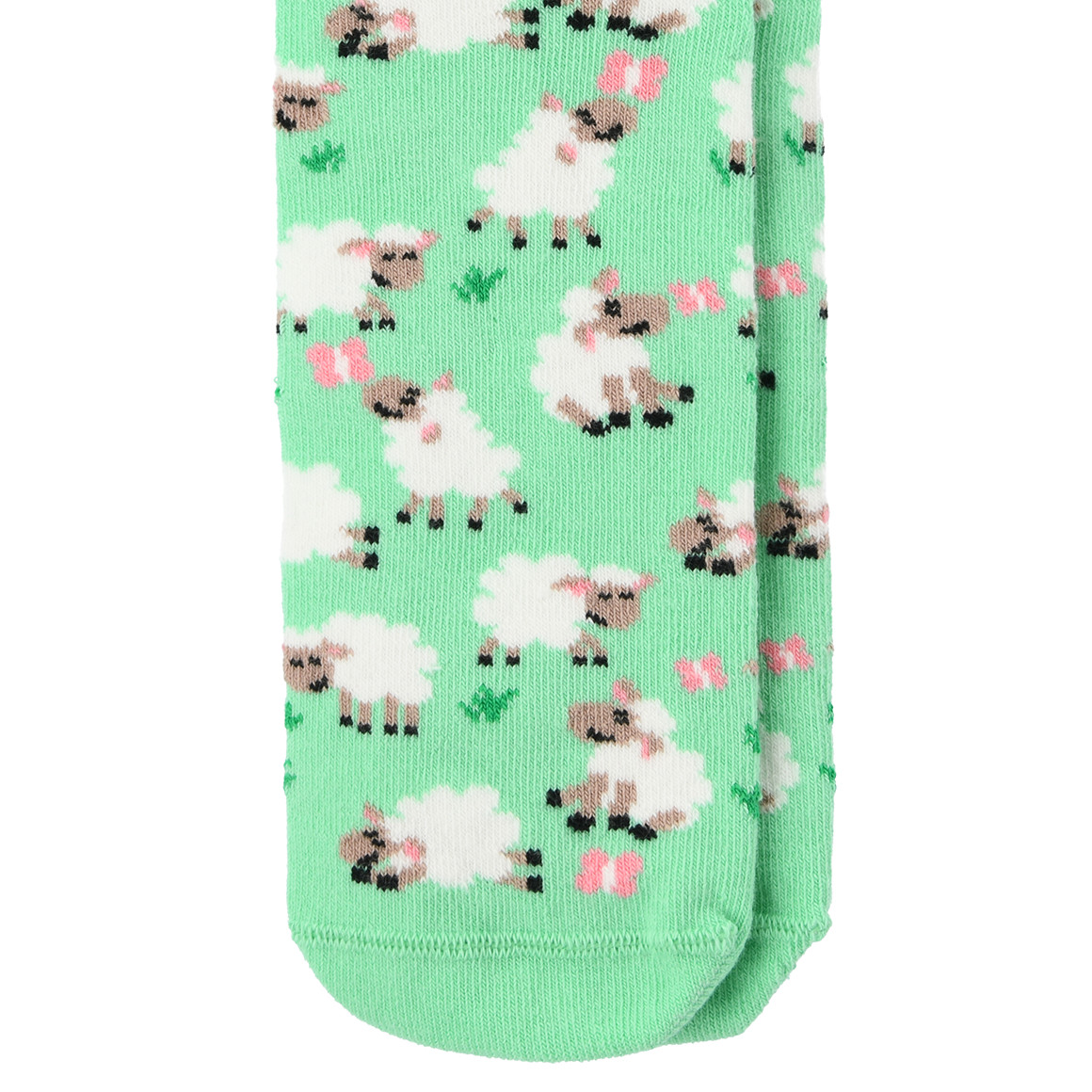 Gina Benotti 1 Paar Damen Socken mit Schaf-Motiven hellgrün