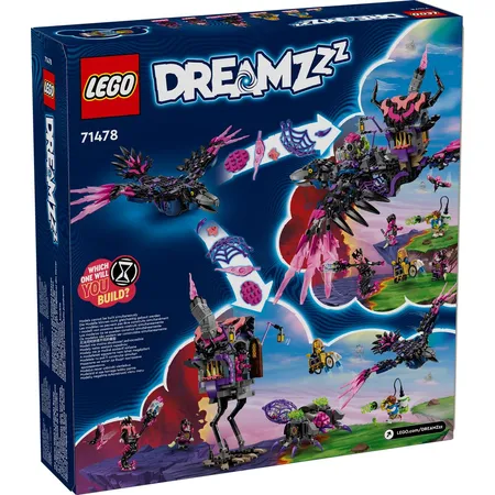 LEGO® DREAMZzz™ 71478 Der Mitternachtsrabe der Nimmerhexe