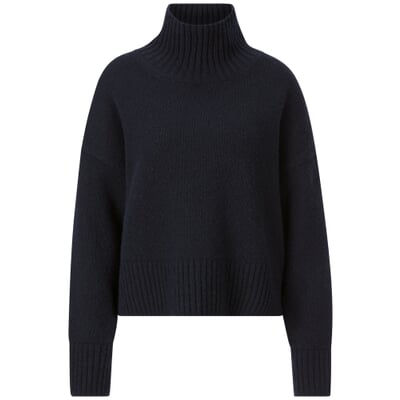 Damenpullover Oversized, Dunkelblau