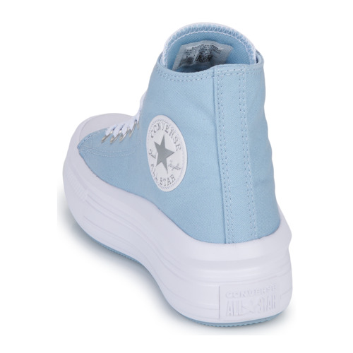 Converse - CHUCK TAYLOR ALL STAR MOVE CX PLATFORM HI - Bleu / Blanc