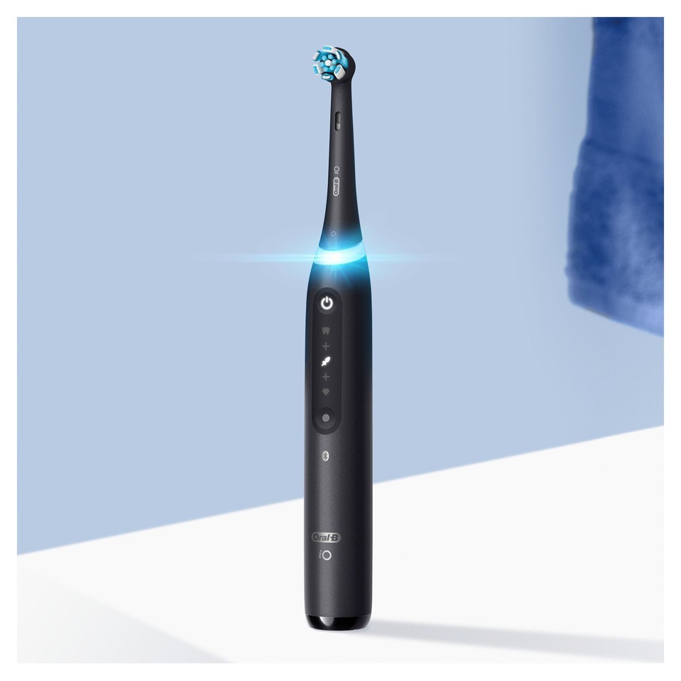 Oral-B - iO5 Duo Pakke Sort UCB & Hvid SC Elektriske Tandbørster