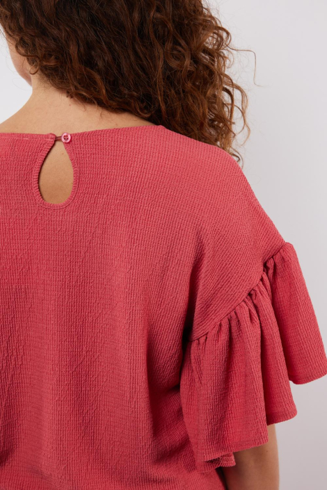 C&S The Label roze dames t-shirt