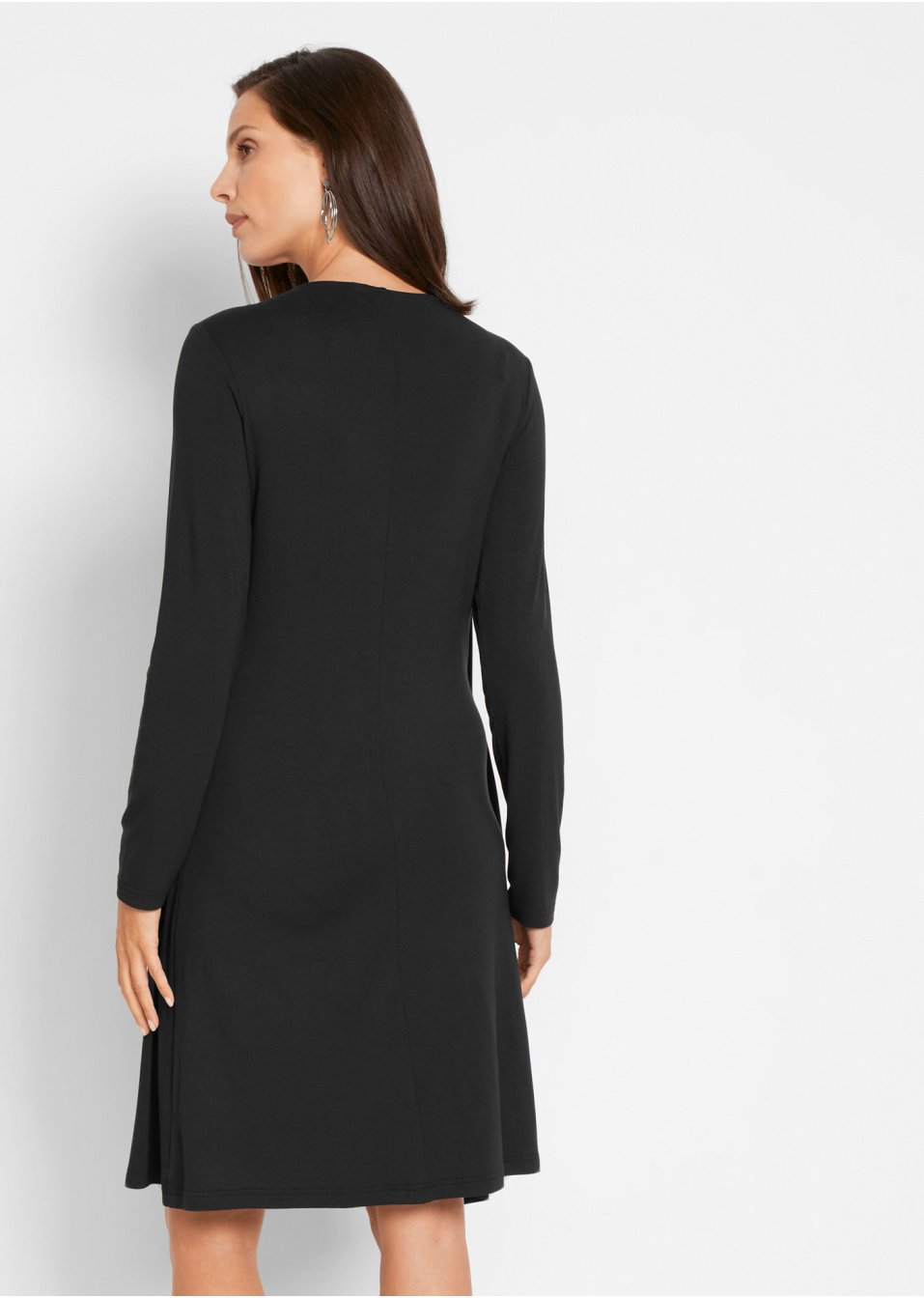 Robe style double épaisseur en viscose