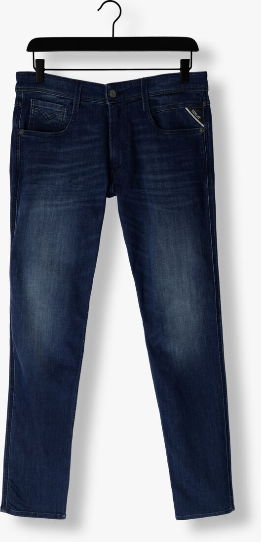 REPLAY blauwe replay slim fit jeans anbass pants