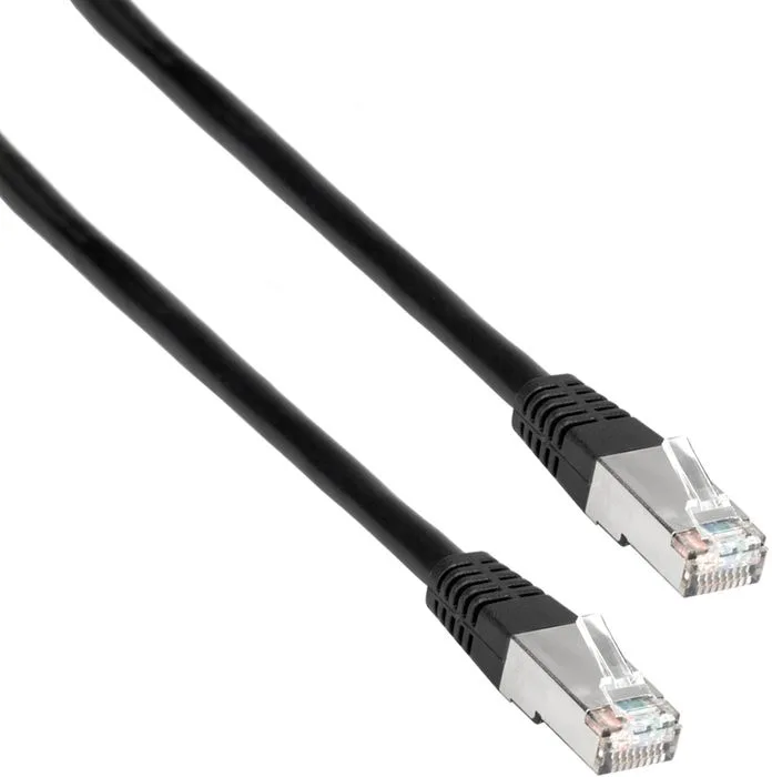 Câble Ethernet SVD Pro Cat 6a double blindage noir (2 m) Câbles Ethernet