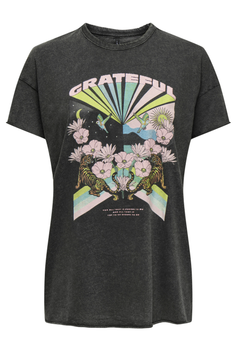 Only zwarte dames t-shirt