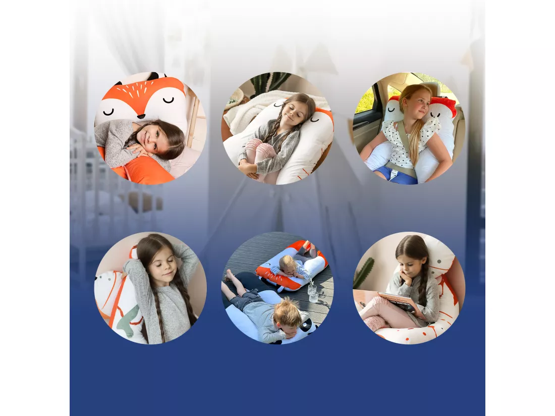 Oreiller pour enfants Renard