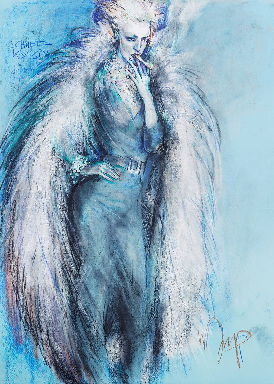 Schneekönigin is doing it by Wolfgang Joop - Limited Edition. Edition of: 100. Signed.