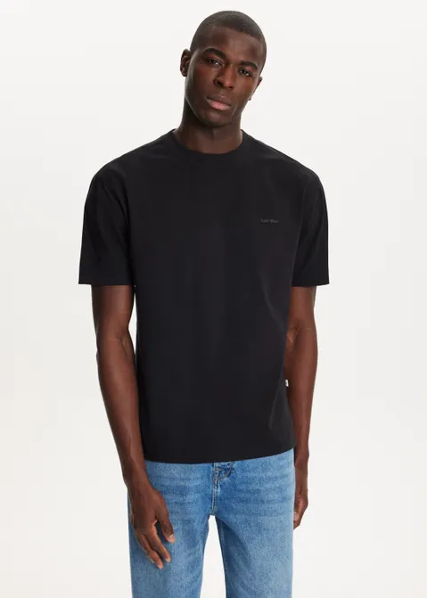 T-shirt essential zwart (ZWART)
