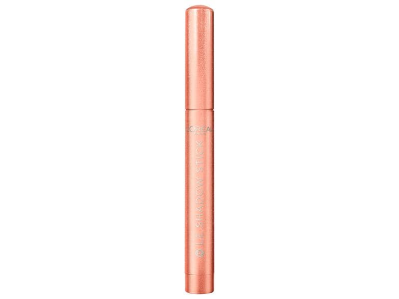 L'Oréal Paris Lidschatten Le Shadow Stick 115 Twinkl Rose Handlicher Lidschatten-Stick besticht durch sein glänzendes Finish und die praktische Stiftform