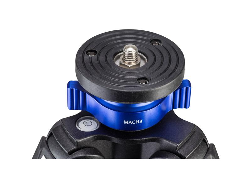 Benro Stativ Mach3 TMA38CL Mach3 Carbon Fortschrittliches Stativ im klassischen Design