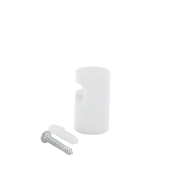 Kit de décentralisation crochet au plafond blanc Chacon L.3,5 x l.1,9 cm