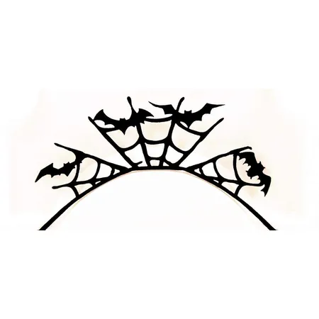 Eulenspiegel 3D Wimpern Halloween, schwarz